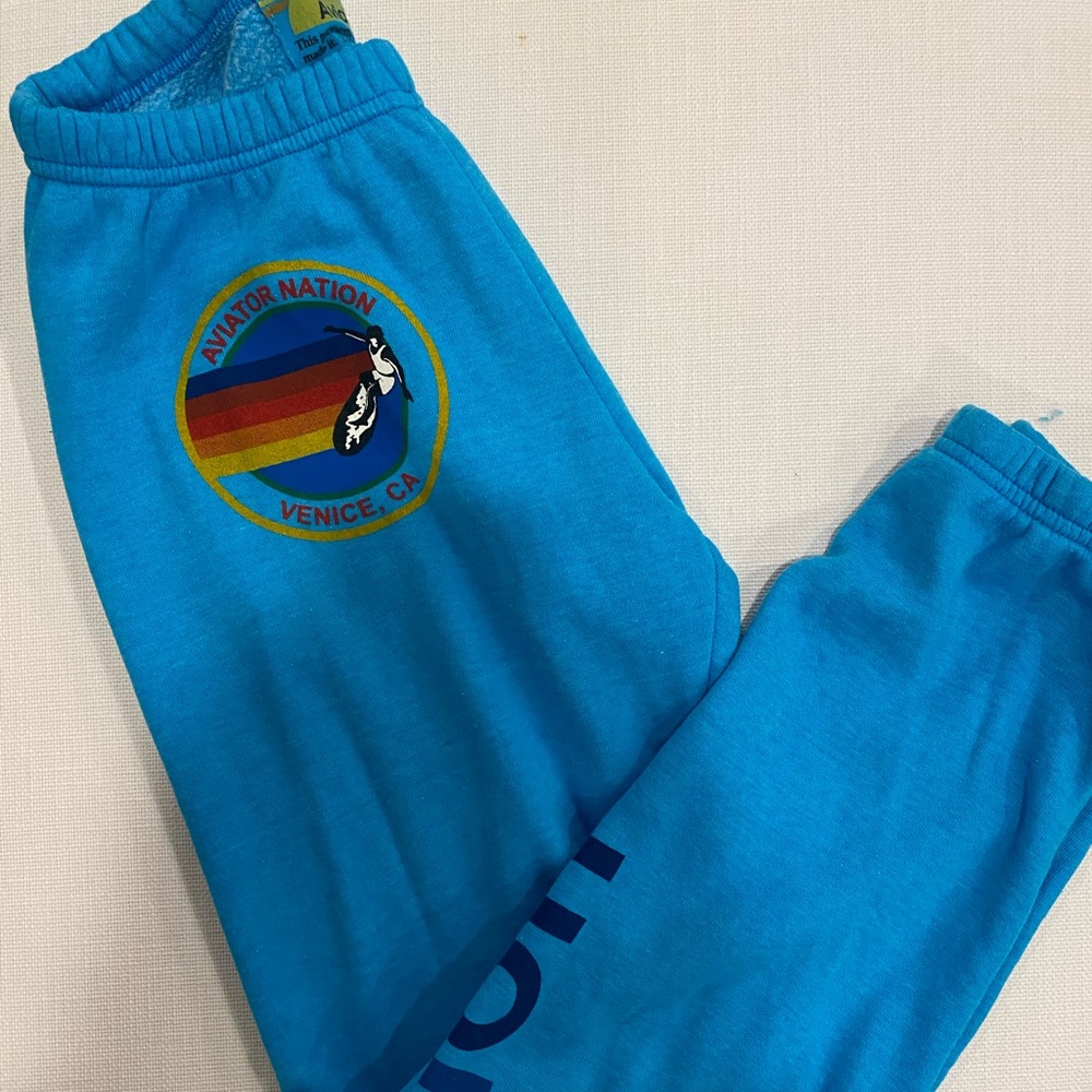 Aviator Nation Bright Blue Sweatpants
